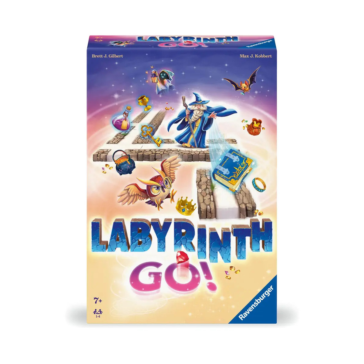 Ravensburger Familienspiel 24699 - Labyrinth Go! - Gesellschaftsspiel für 1 - 4 Personen, Brettspiel ab 7 Jahren