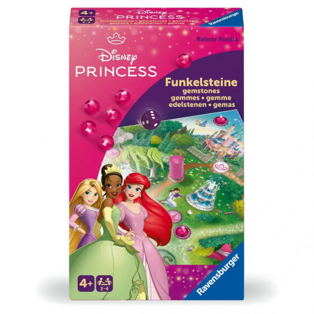 Ravensburger 24708 - Disney Princess Funkelsteine - Lauf- und Sammelspiel für 2 bis 4 Kinder ab 4 Jahren