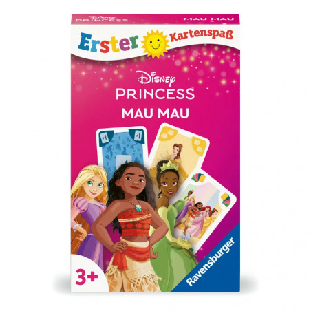 Ravensburger 24709 - Disney Princess Mau Mau - Der Kartenspiel-Klassiker für 2-4 Kinder ab 3 Jahren mit den beliebtest