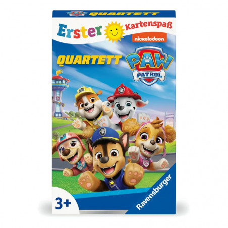 Ravensburger 24760 - Paw Patrol Quartett - Der Kartenspiel-Klassiker für 3-6 Kinder ab 3 Jahren mit den Hunden aus der