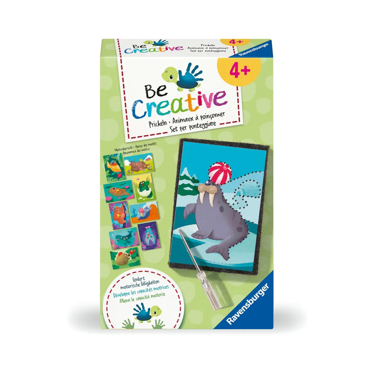 Ravensburger BeCreative 25537 Prickeln, DIY für Kinder ab 4 Jahren