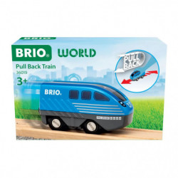 BRIO World – 36019 Lok mit Rückziehmotor | Spielzeugzug für Kinder ab 3 Jahren