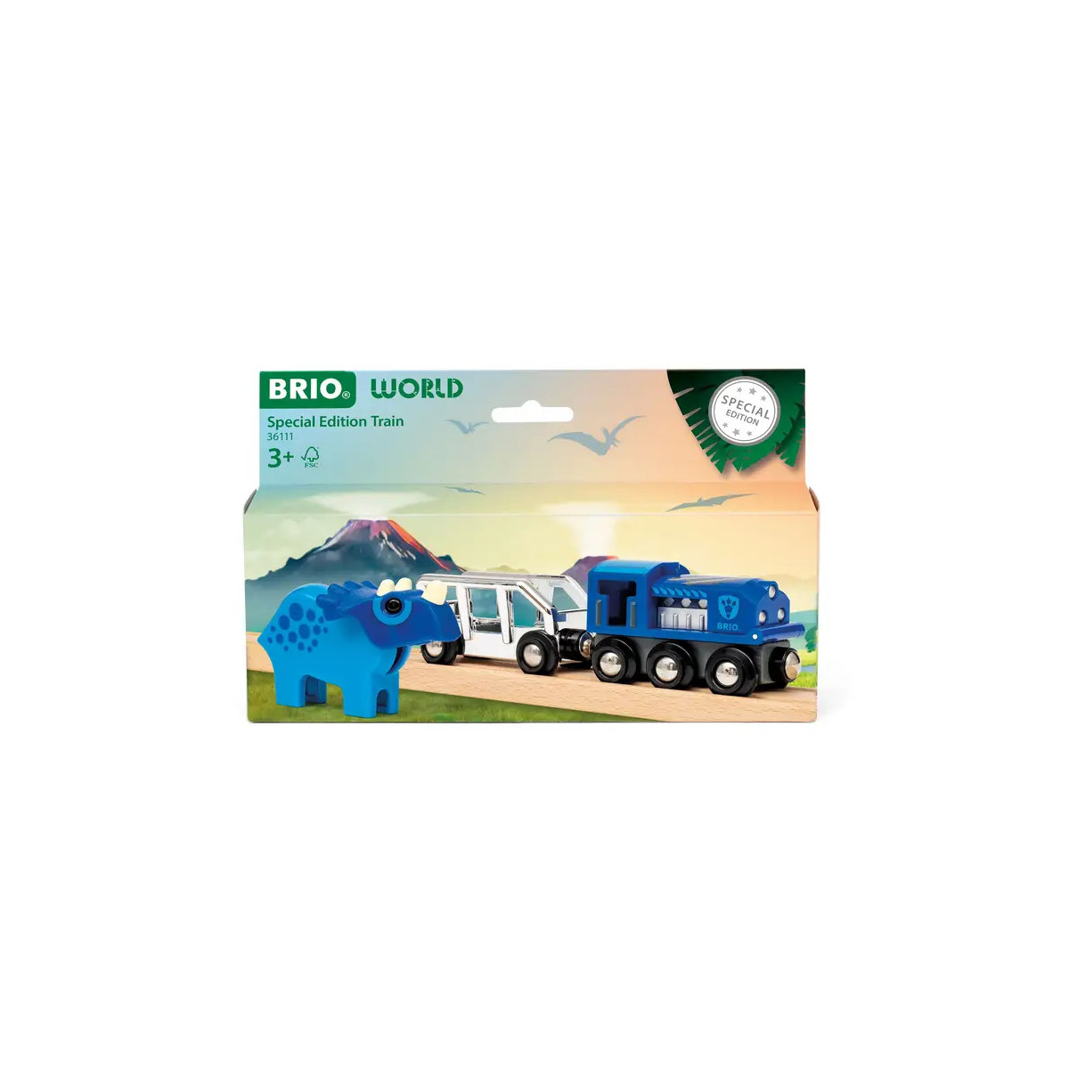 BRIO World – 36111 Sondereditionszug (2025) | Spielzeugeisenbahn in limitierter Auflage für Kinder ab 3 Jahren