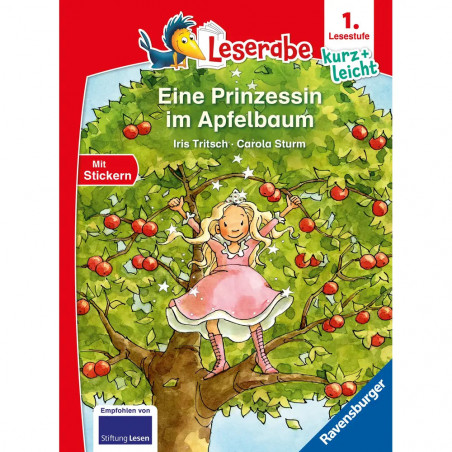 Eine Prinzessin im Apfelbaum - lesen lernen mit dem Leseraben - Erstlesebuch - Kinderbuch ab 6 Jahren - Lesenlernen 1.