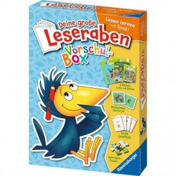 Deine große Leseraben Vorschul-Box - lesen lernen mit Spaß - Erstlesebücher, Spiele, Sticker und vieles mehr
