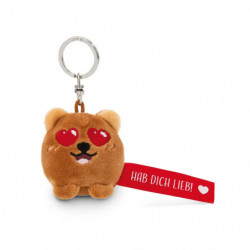 Schlüsselanhänger Bär „Hab dich lieb!