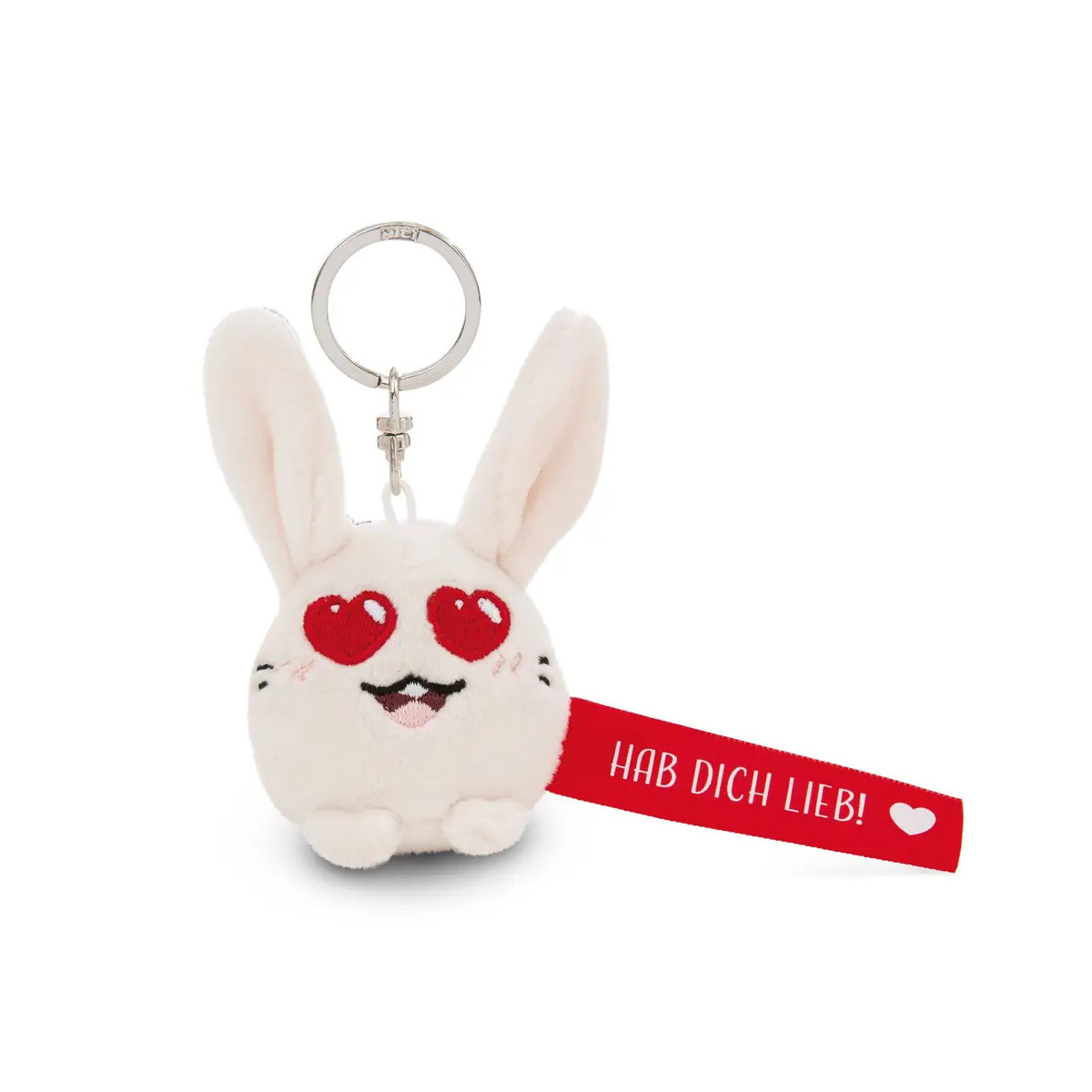 Schlüsselanhänger Hase   Hab dich lieb!