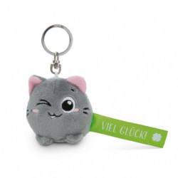 Schlüsselanhänger Katze   Viel Glück!