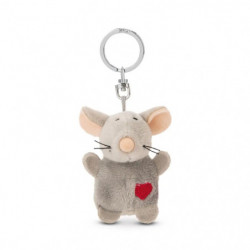 Schlüsselanhänger Maus mit Herz