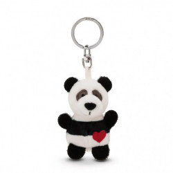 Schlüsselanhänger Panda mit Herz