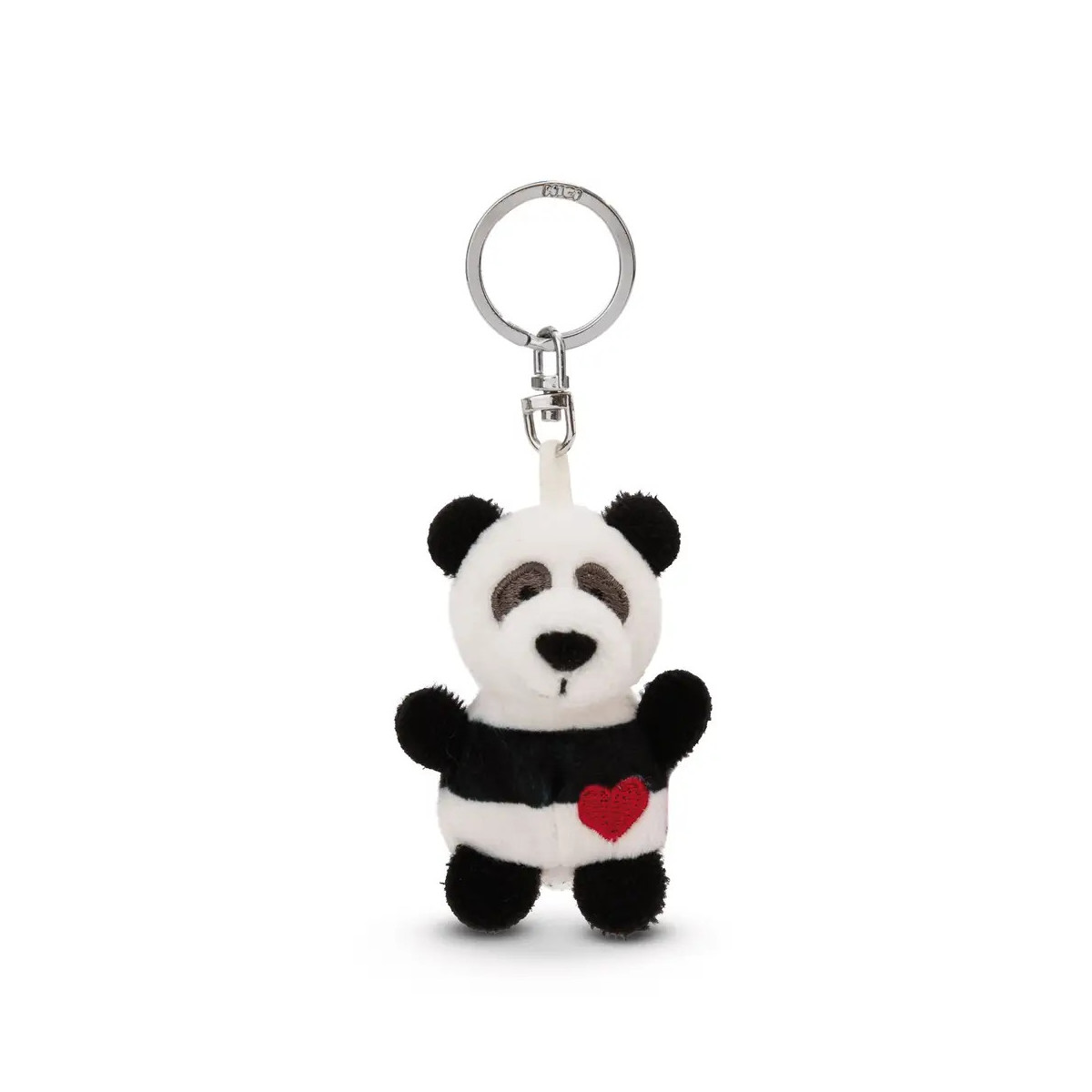 Schlüsselanhänger Panda mit Herz