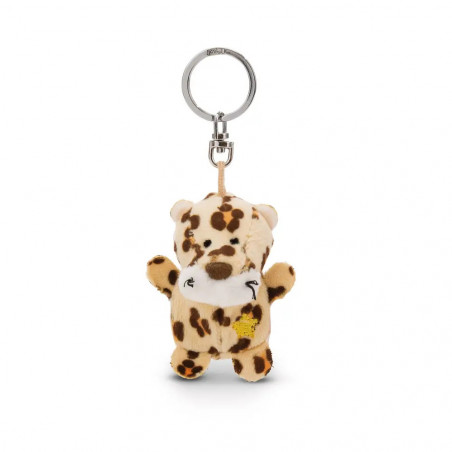 Schlüsselanhänger Leopard mit Stern