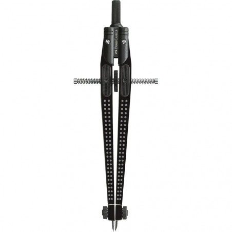 Faber-Castell Zirkel Schnellverstellzirkel GRIP schw.