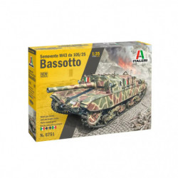 ITALERI 1:35 Semovente M43 Basotto