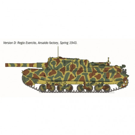 ITALERI 1:35 Semovente M43 Basotto