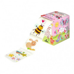 Krabbelkäfer Glittertattoos von der Rolle
