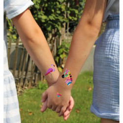 Lovely Planet Bunte Metallic-Tattoos