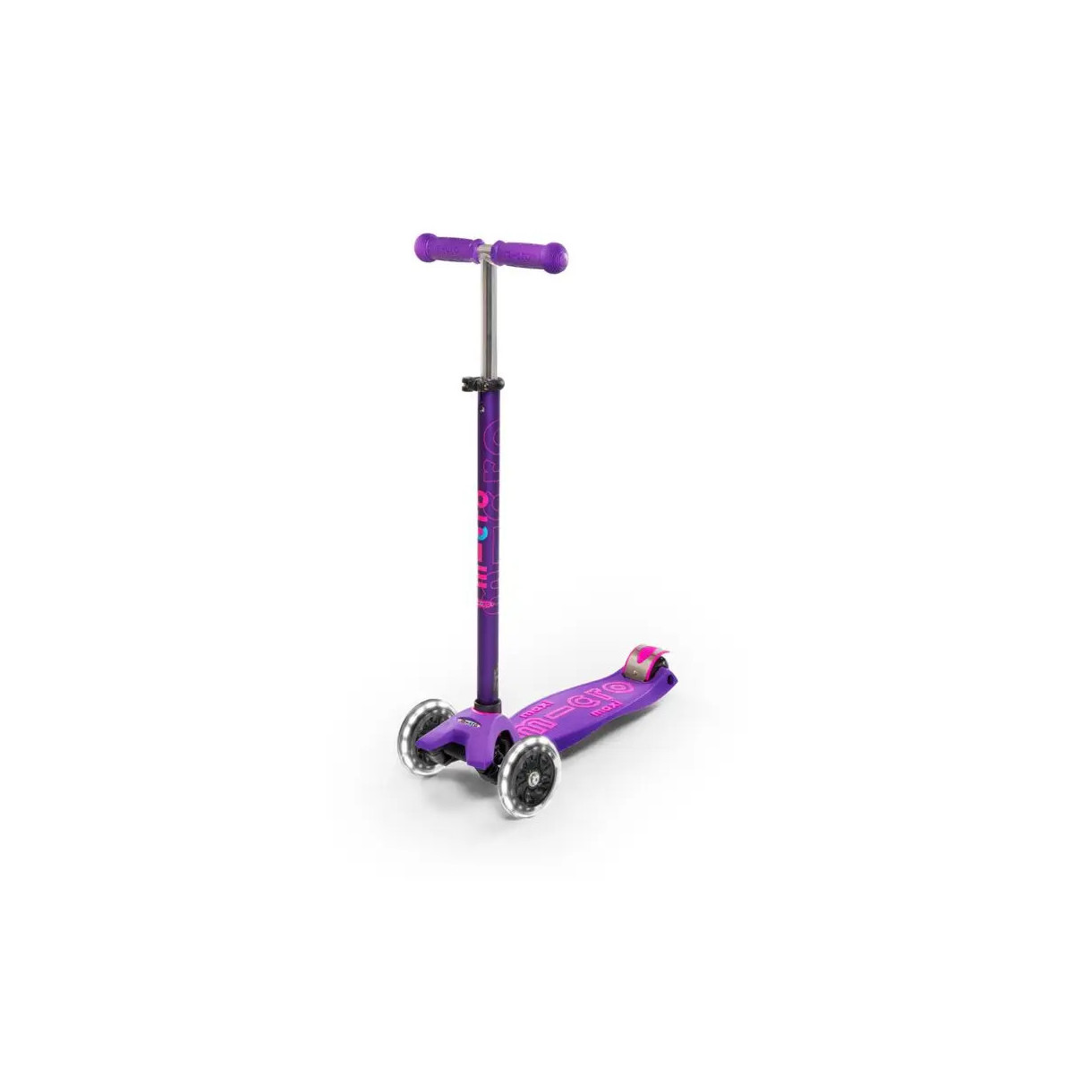 Micro Mobility - maxi micro deluxe LED purple