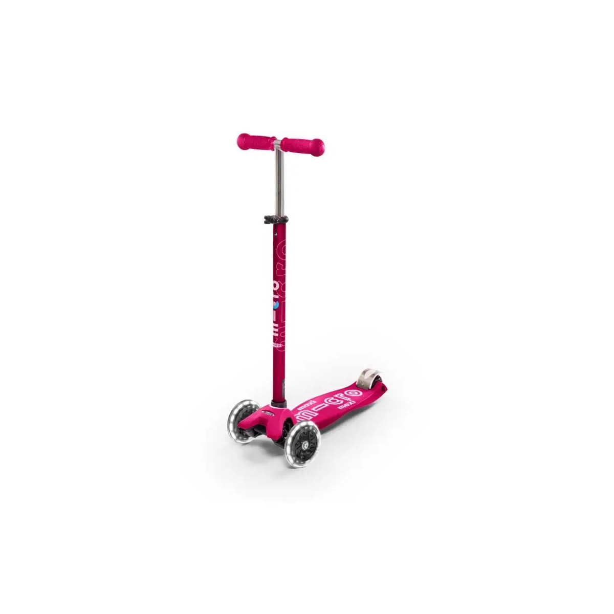 Micro Mobility - maxi micro deluxe LED pink