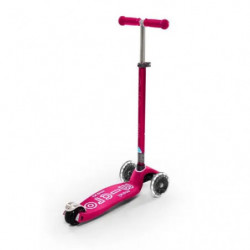 Micro Mobility - maxi micro deluxe LED pink