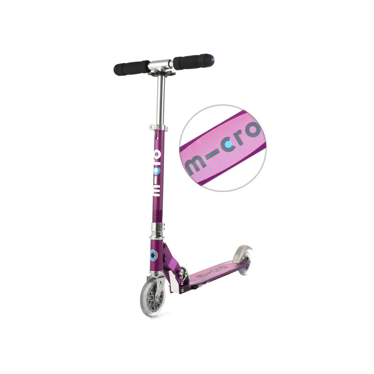 Scooter sprite special edition lila - Streifen