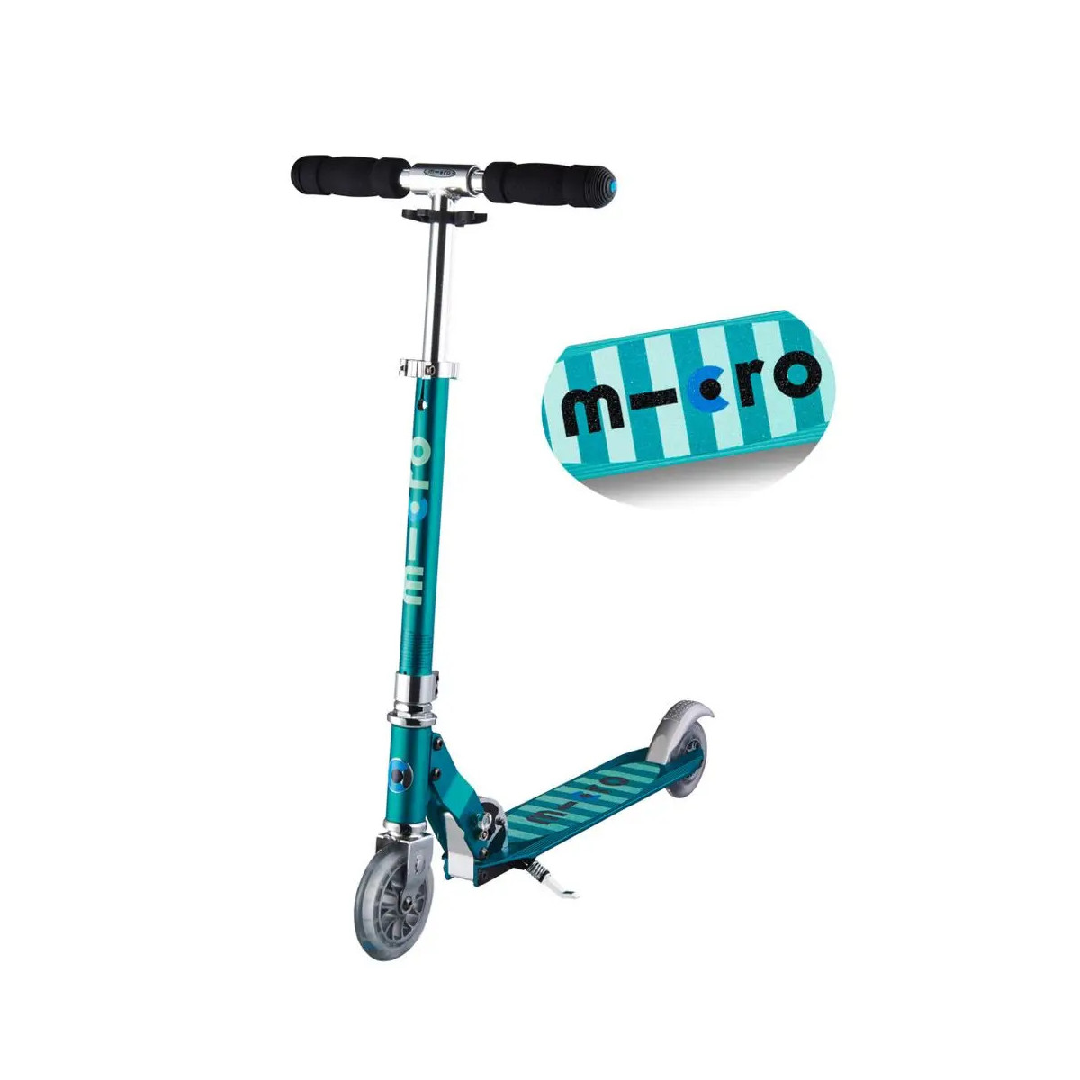 Scooter sprite petrol - Streifen