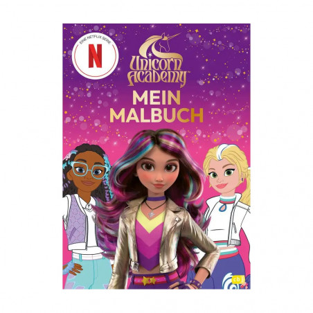 Unicorn Academy – Mein Malbuch