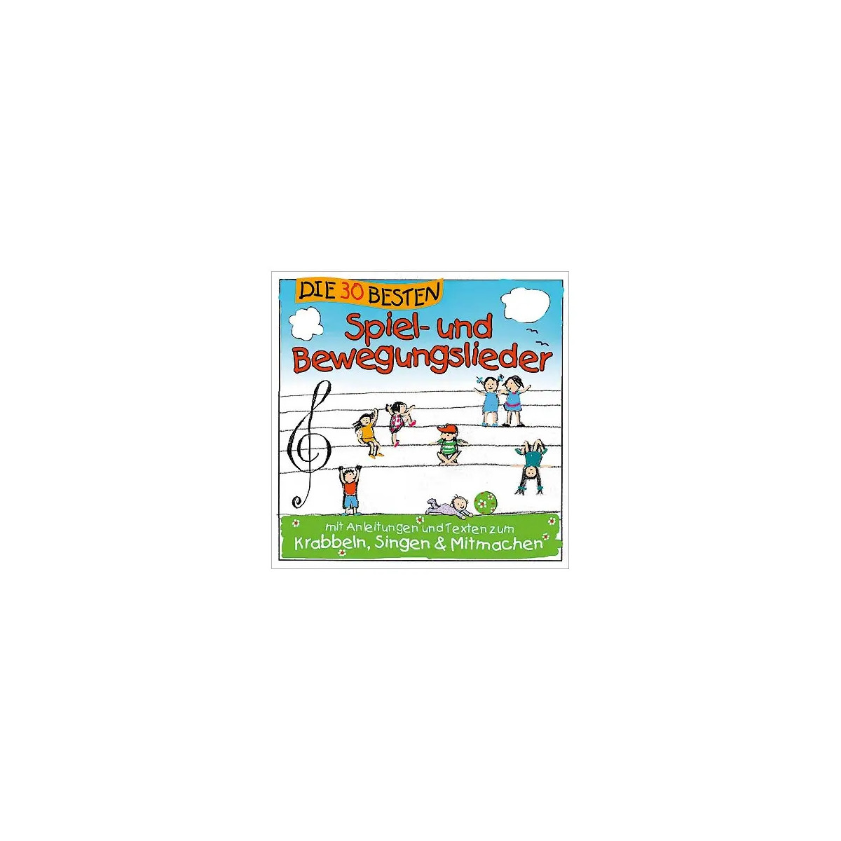 CD Die 30 besten Spiel- und Bewegungslieder