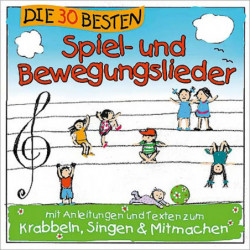 CD Die 30 besten Spiel- und Bewegungslieder
