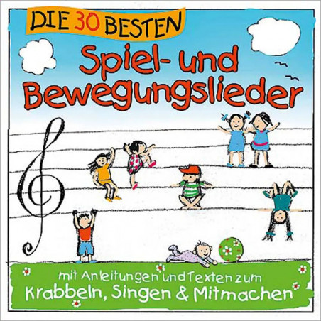 CD Die 30 besten Spiel- und Bewegungslieder