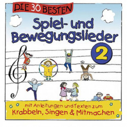 CD Die 30 besten Spiel- und Bewegungslieder, Folge 2