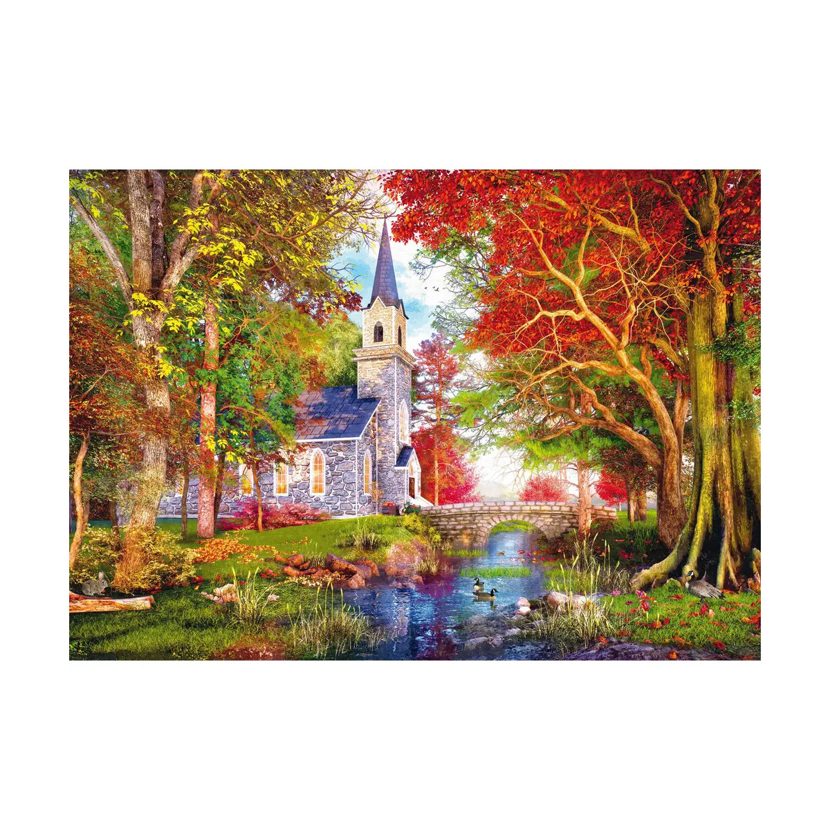 PU1000T.Kapelle im Herbstzauber