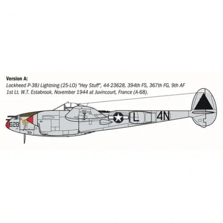ITALERI 1:48 P-38J E.T.O.