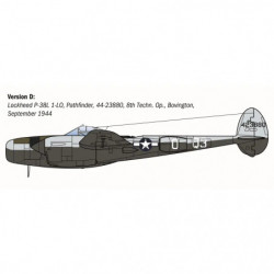 ITALERI 1:48 P-38J E.T.O.