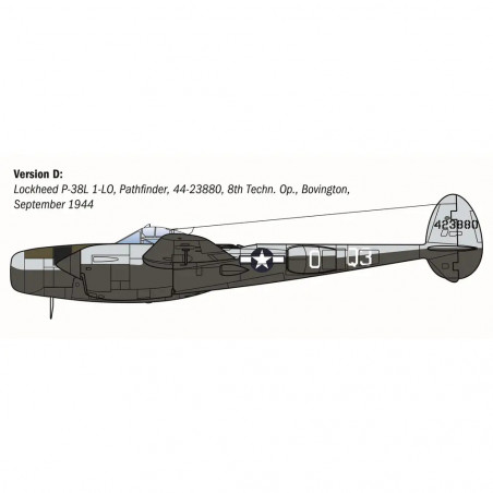 ITALERI 1:48 P-38J E.T.O.