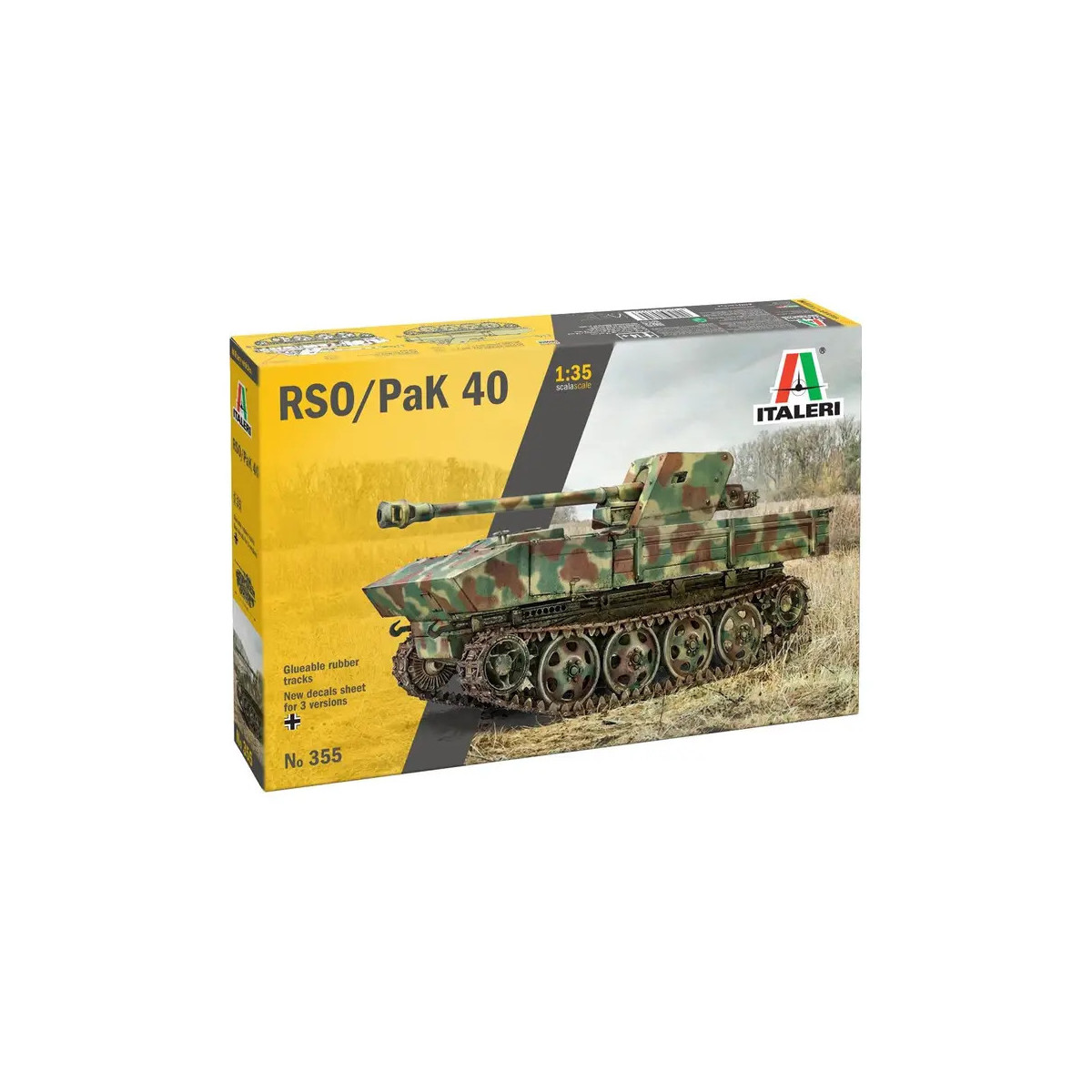 ITALERI 1:35 7.5cm RSO with PAK40