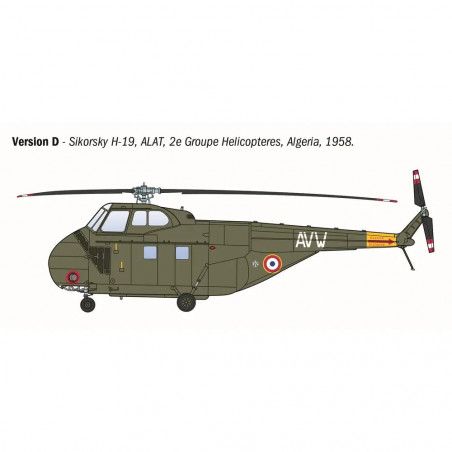 ITALERI 1:72 HO4S-3   HAS.7   H-19