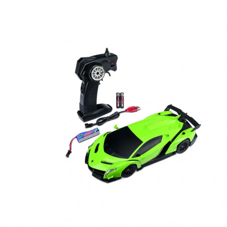 CARSON 1:24 Lamborgh. Veneno 2.4G 100% RTR grün