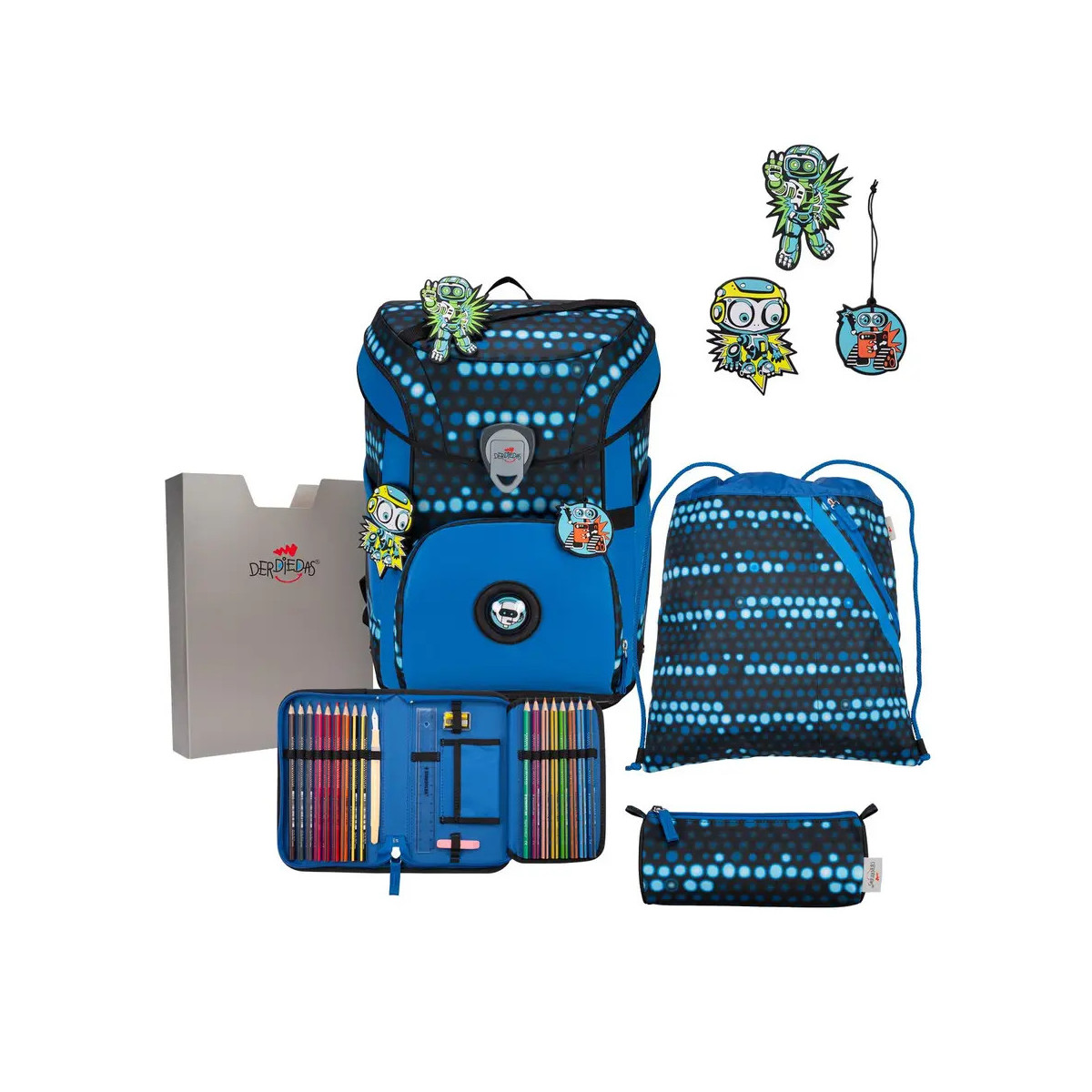 ErgoFlex Easy Superflash Set  Blue Robot