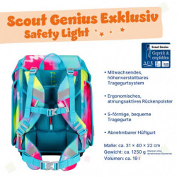 Genius Set Safety Light       Happy Rainbow
