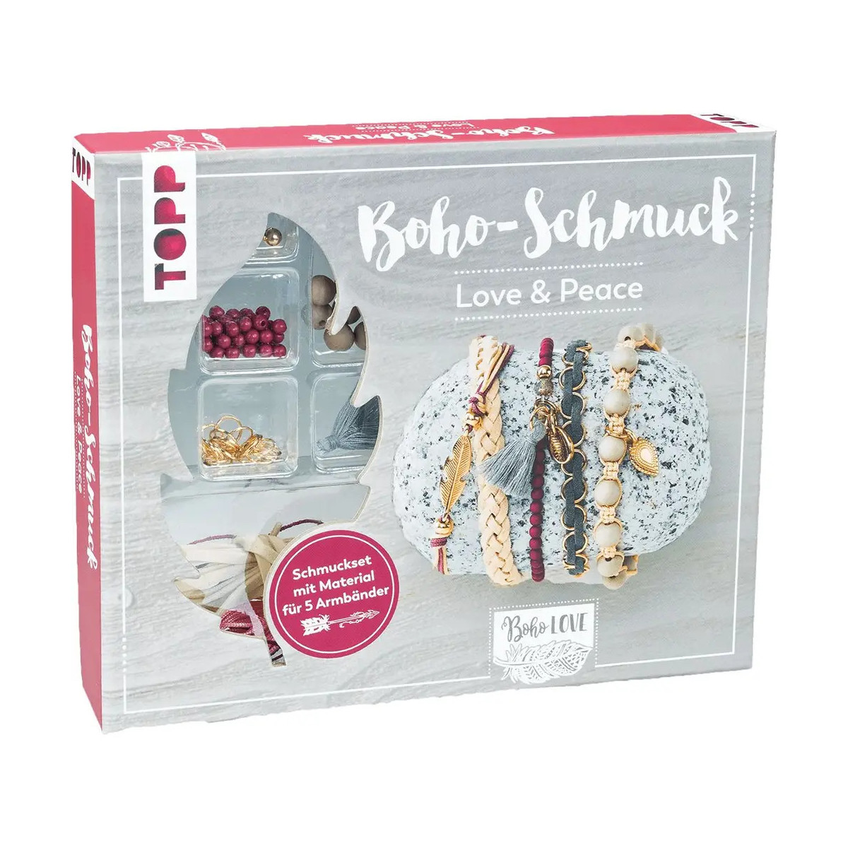 Boho-Schmuckset Love & Peace
