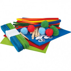 Dino-Bastelbox. Mit Anleitungen, Bastelmaterial und Mitmachbuch