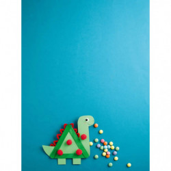 Dino-Bastelbox. Mit Anleitungen, Bastelmaterial und Mitmachbuch