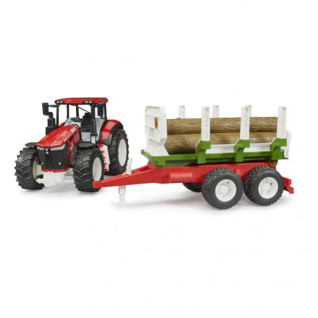 ROADMAX Traktor mit Rückeanhänger