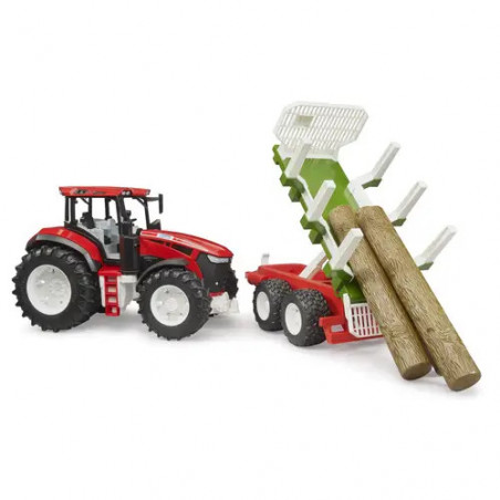 ROADMAX Traktor mit Rückeanhänger