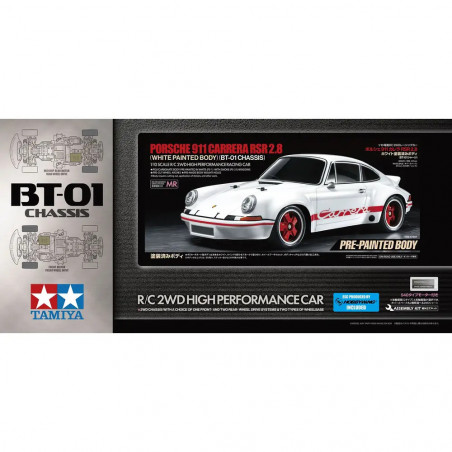 TAMIYA 1:10 RC Porsche Carrera RSR 2.8 La.BT-01