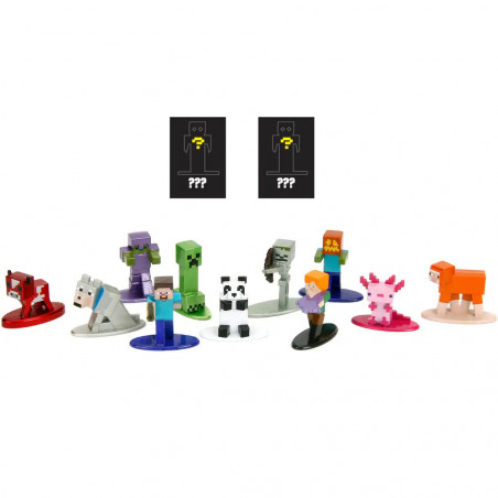Minecraft Blind Pack Nanofigs, 12-sort.