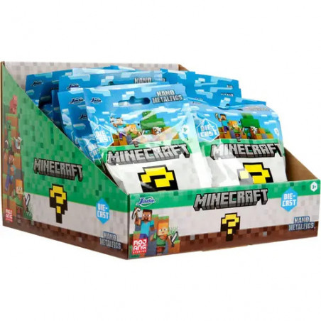 Minecraft Blind Pack Nanofigs, 12-sort.