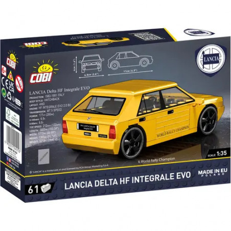 COBI 24515 1991 LANCIA DELTA HF INTEGRALE EVO