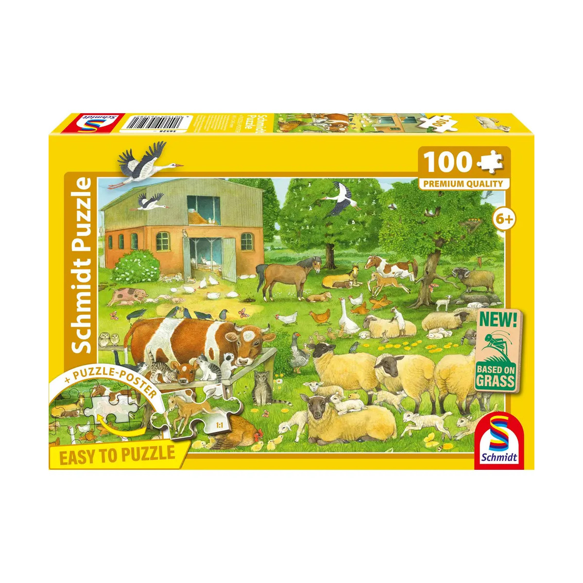 KIPU100T.Tierkinder auf dem Bauernhof